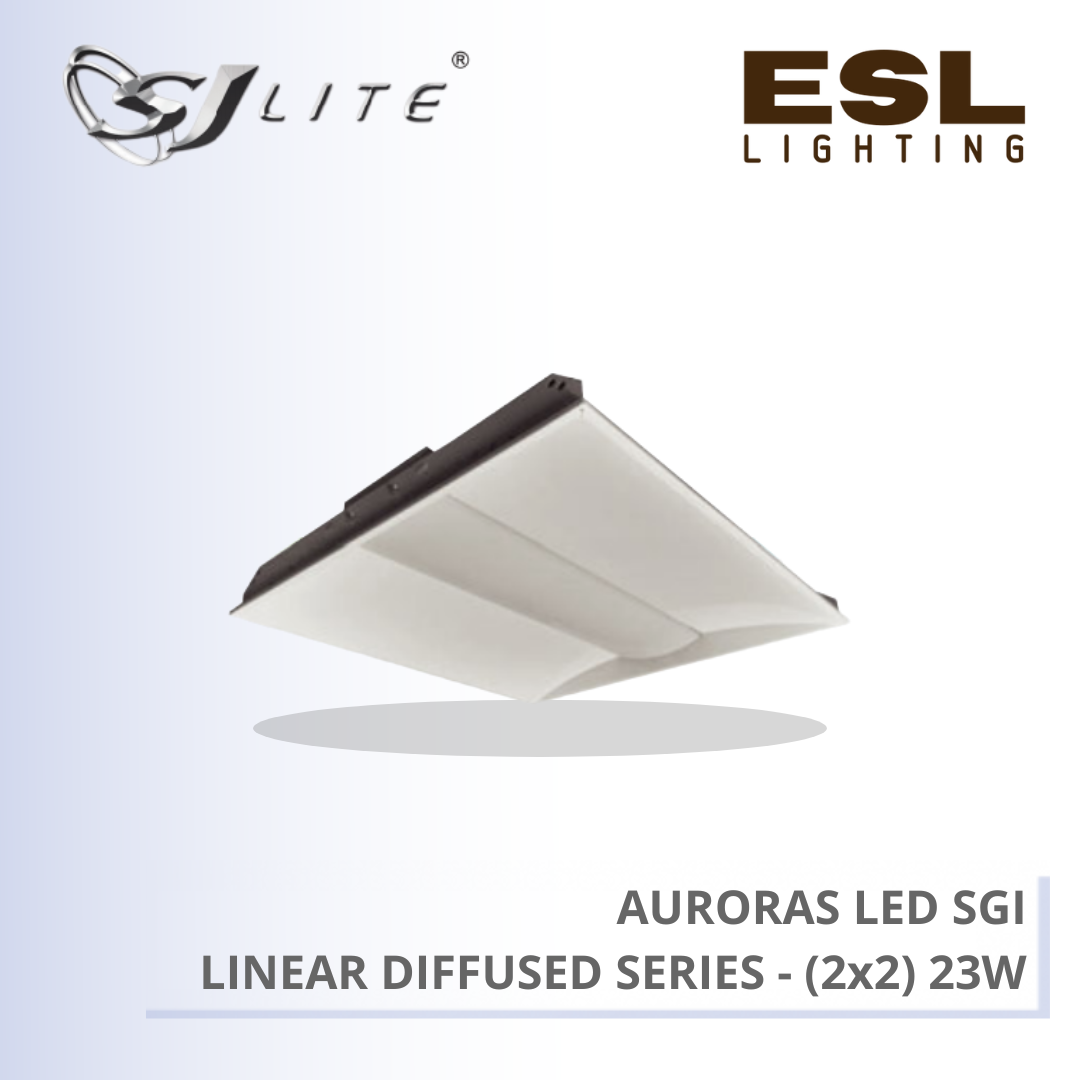 SJLITE AURORAS LED SGI LINEAR DIFFUSED SERIES 23W SGI B4 (2X2)