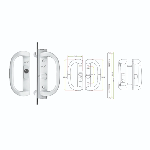 SLIDING LOCK WITH SINGLE THUMBTURN | KL-602