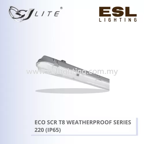 SJLITE ECO SCR T8 WEATHERPROOF SERIES 220 ECO SCR 2A 220 (IP65)