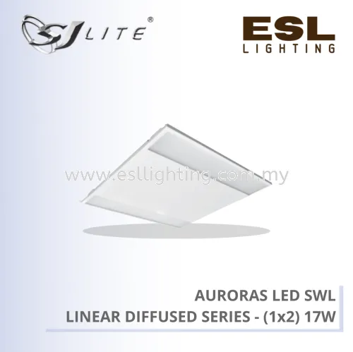 SJLITE AURORAS LED SWL LINEAR DIFFUSED SERIES 17W SWL A4 (1X2)