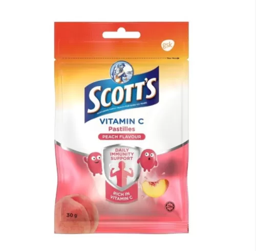 Scotts Vit-c Peach Pestille 30g