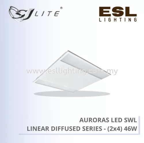 SJLITE AURORAS LED SWL LINEAR DIFFUSED SERIES 46W SWL D4 (2X4)