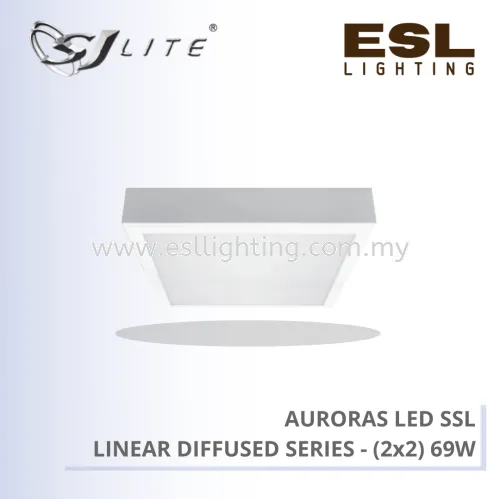 SJLITE AURORAS LED SSL LINEAR DIFFUSED SERIES 69W SSL D4 (2X4)