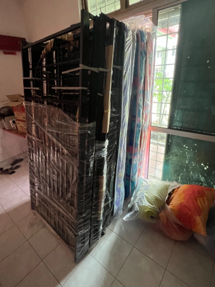 Metal Bedframe Katil Double Decker Besi Harga Murah Simpang Ampat Penang