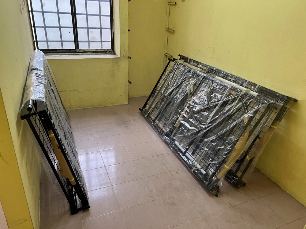 Metal Bedframe Katil Double Decker Besi Harga Murah Simpang Ampat Penang