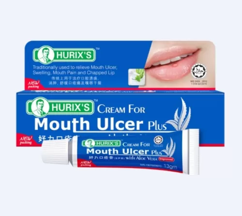 Hurix's Cream For Mouth Ulcer Plus 13g