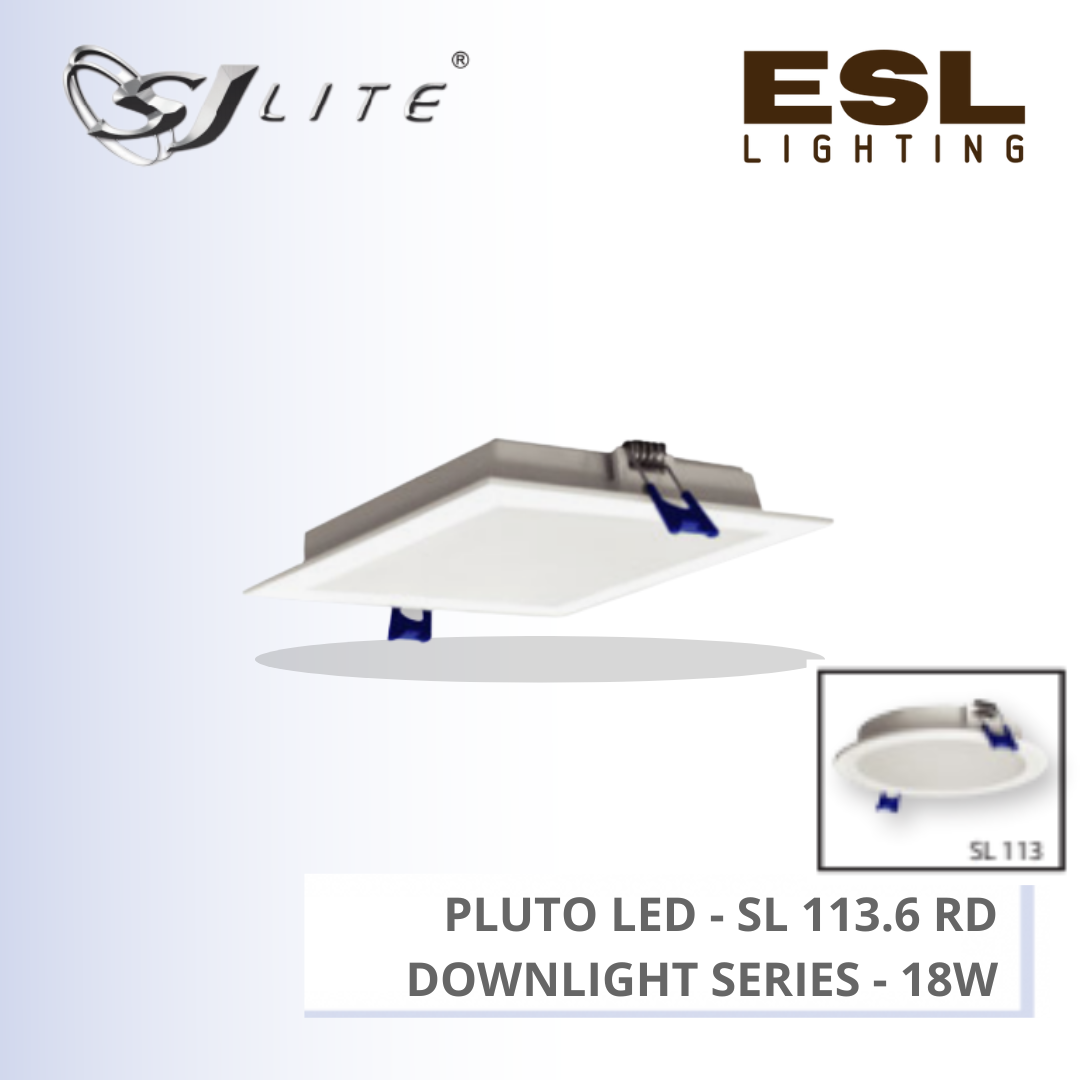 SJLITE PLUTO LED DOWNLIGHT SL113 SERIES 18W ROUND SL 113.6(RD)