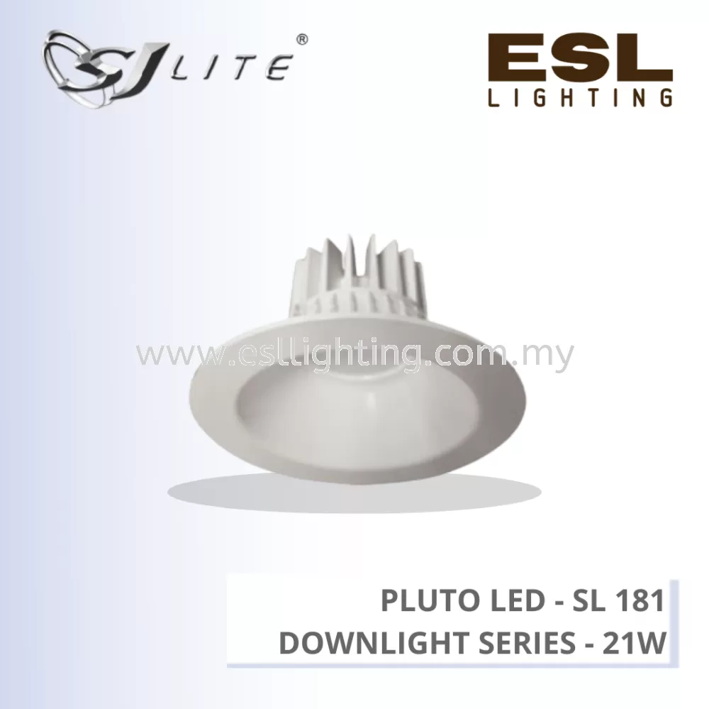 SJLITE PLUTO LED DOWNLIGHT SERIES 21W ROUND RECESSED SL 181