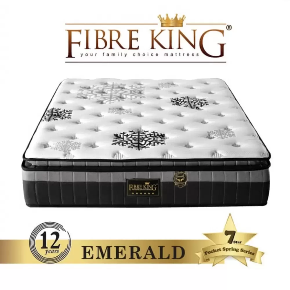 Emerald Fibre King Mattress Queen King Single Super Single