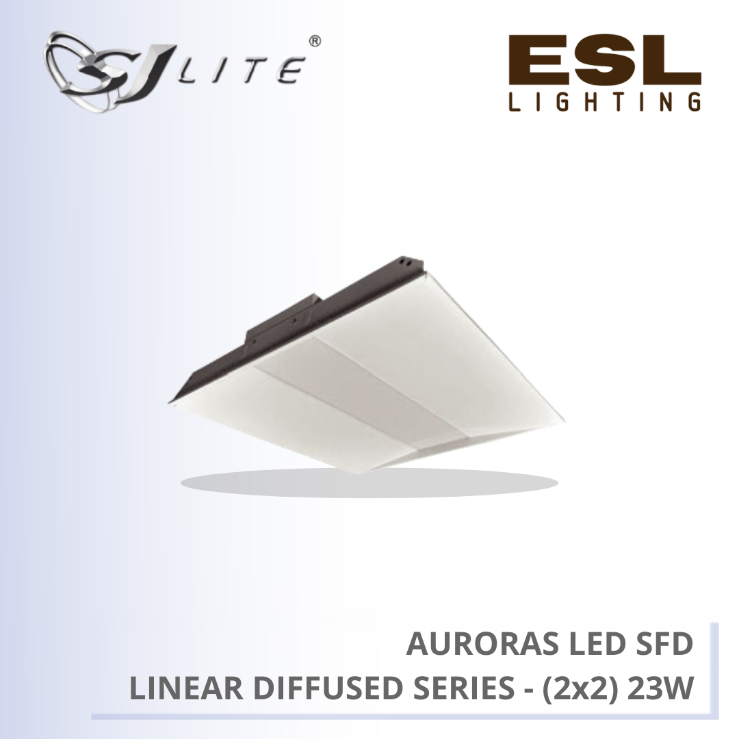SJLITE AURORA S LED 23W LINEAR DIFFUSED SERIES SFD B4 (2X2)