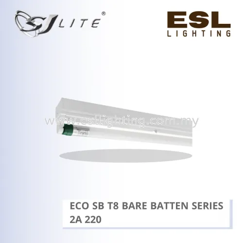 SJLITE ECO SB T8 BARE BATTEN SERIES 220 ECO SB 2A 220