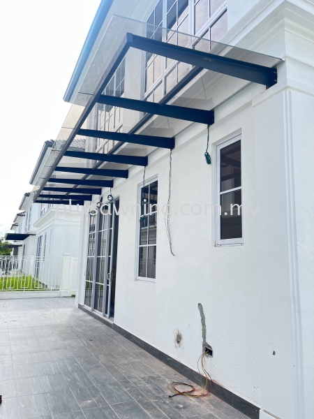 GLASS ROOFING @JALAN ECO MAJESTIC 6/1C, SEMENYIH, SELANGOR Glass Roofing Selangor, Malaysia, Kuala Lumpur (KL), Cheras Contractor, Service | Plus Awning & Iron Sdn Bhd