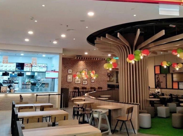 Burger King @ Toppen Shopping Centre Kerja-Kerja Pembinaan Johor Bahru (JB), Malaysia Services, Specialist, Consultant, Advisor, Planner | Inniva Design (M) Sdn Bhd