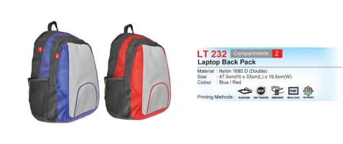 LT232 Laptop Back Pack (I)