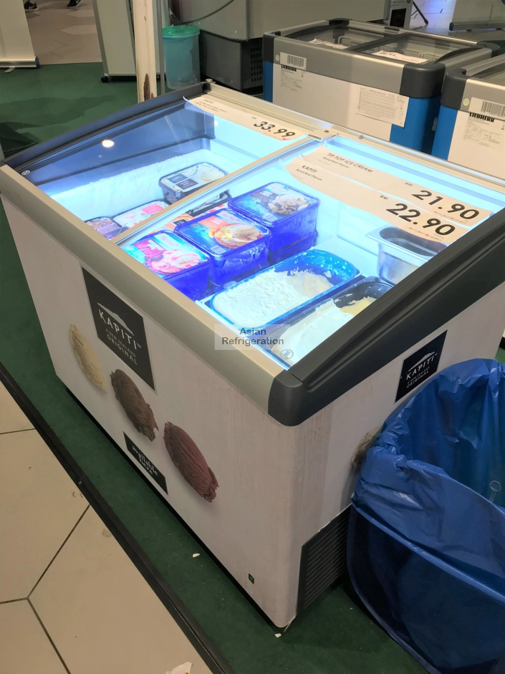 RENTAL: Glass Door Freezer