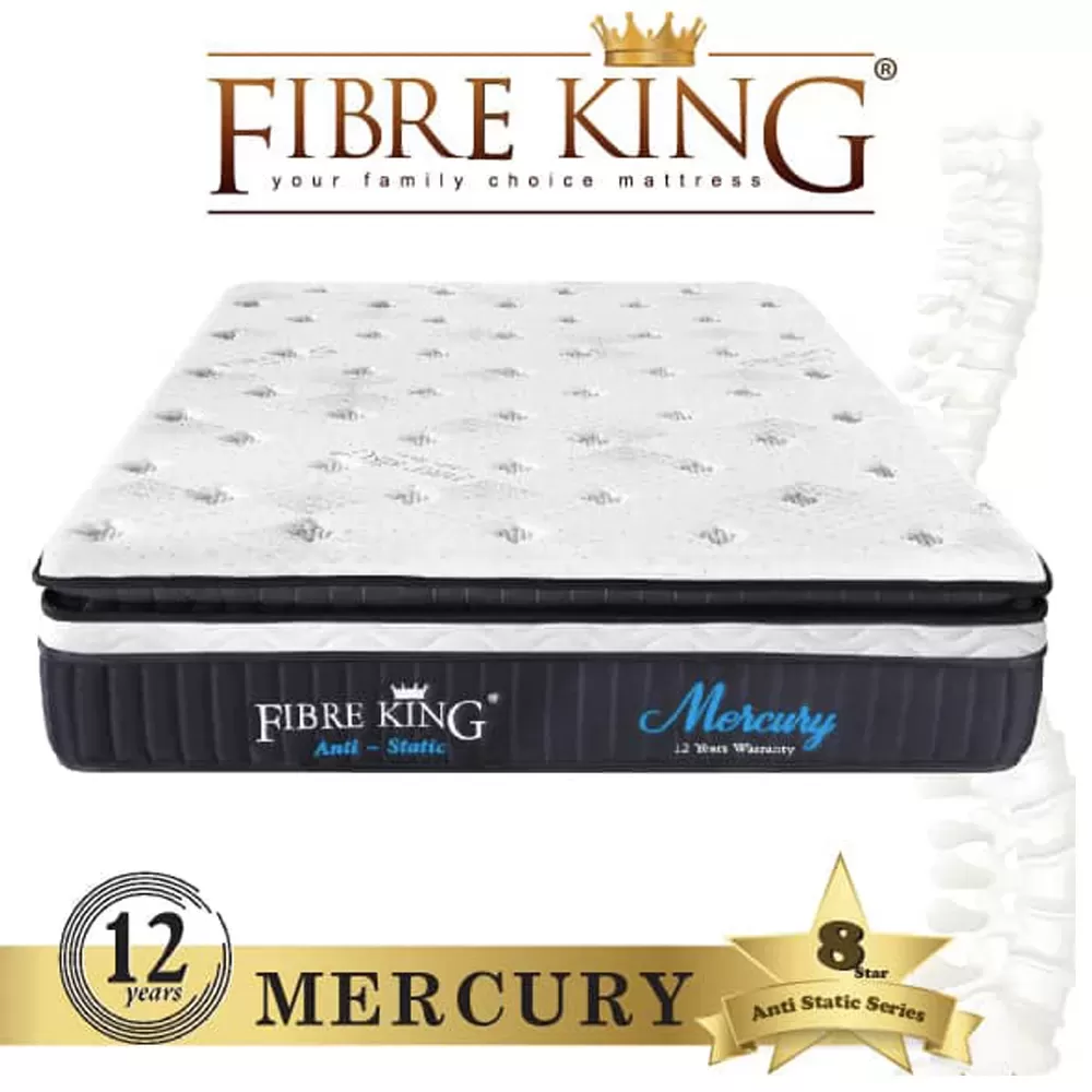 Mercury Fibre King Mattress Queen King Single Super Single