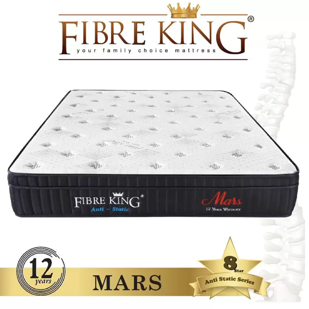 Mars Fibre King Mattress Queen King Single Super Single