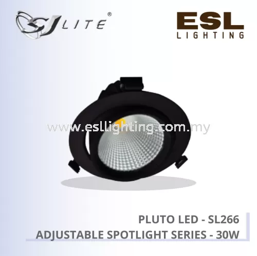 SJLITE PLUTO LED ADJUSTABLE DOWNLIGHT SPOTLIGHT SERIES 30W SL 266