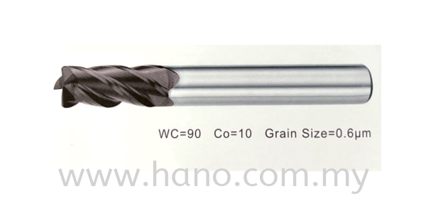 EP Carbide Corner Radius 4 Flute -Long Series EP Series Hano Cutting Tools Selangor, KL, Malaysia Supplier, Supply | Hano Solutions Sdn Bhd