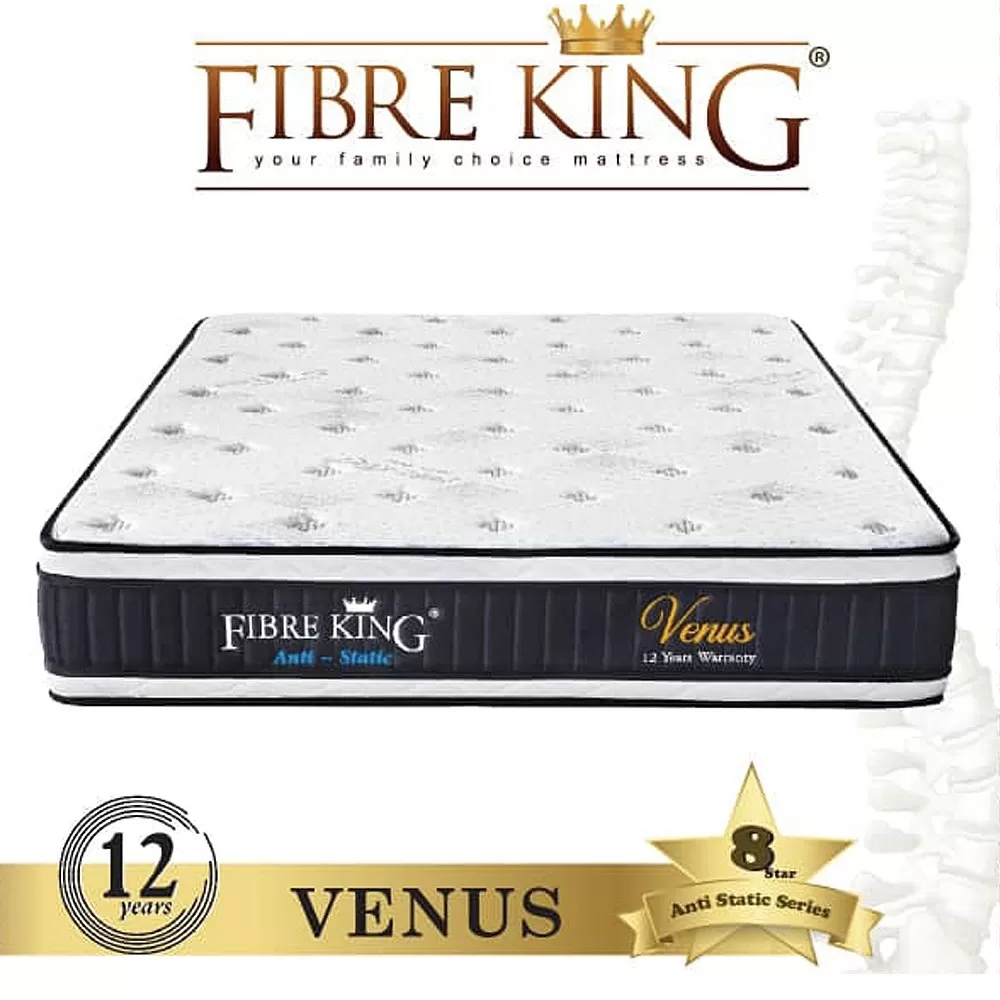 Venus Fibre King Mattress Queen King Single Super Single