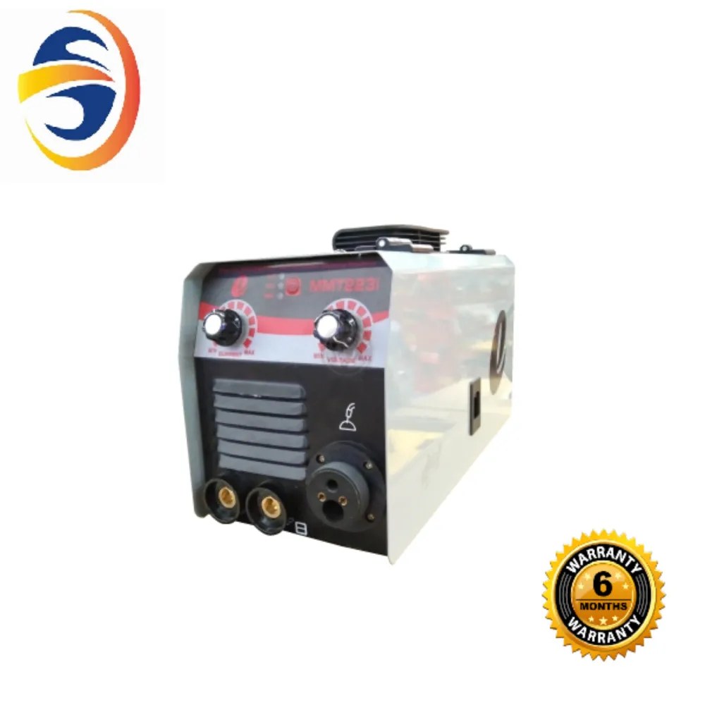 E MMT223I MIG/MMA 2 IN 1 GASLESS MIG/ MMA INVERTER WELDING MACHINE C/W STD.ACCESSORIES