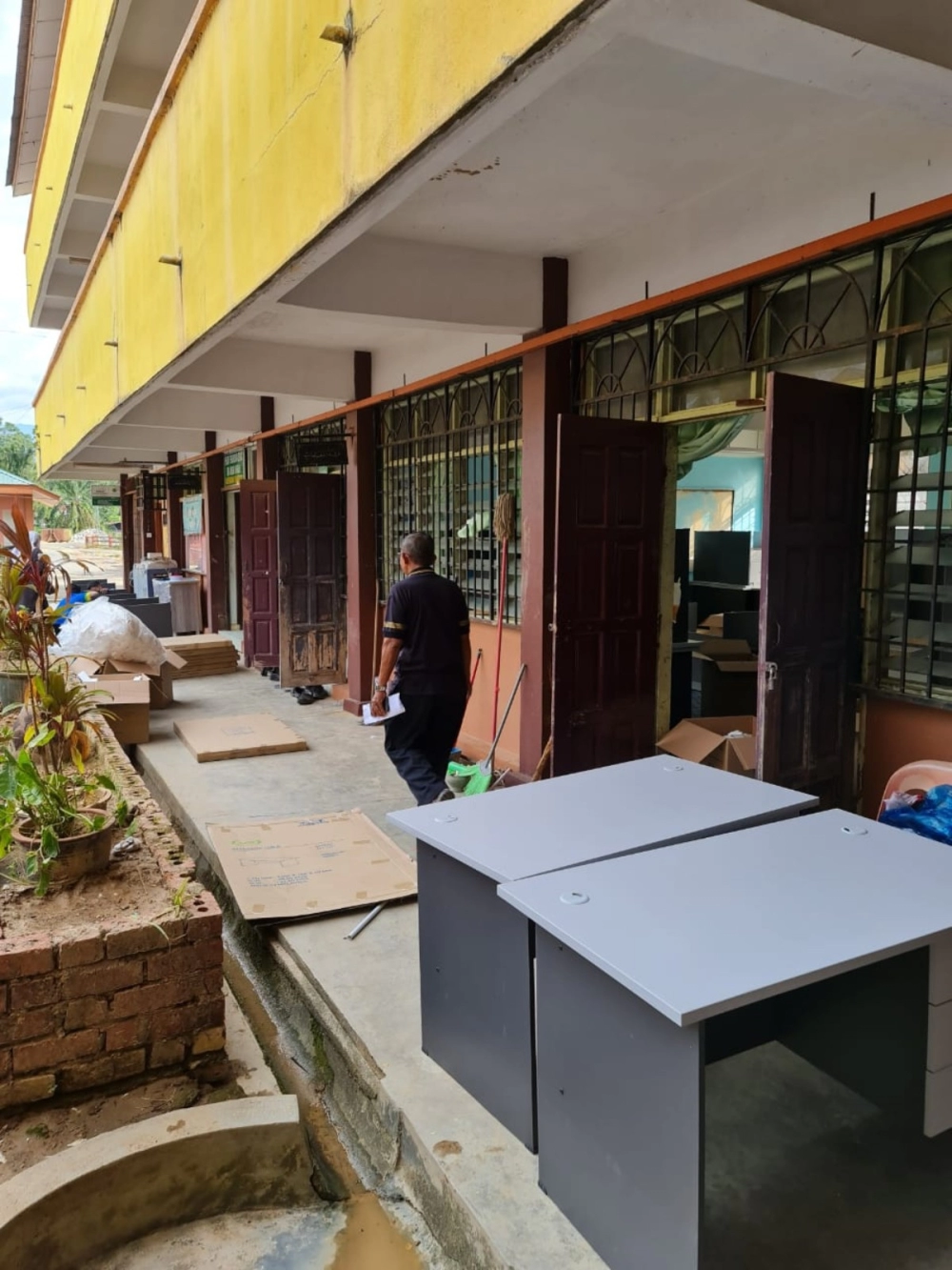 Standard Office Table Desk | Meja Pejabat Guru Cikgu | Office Table Penang