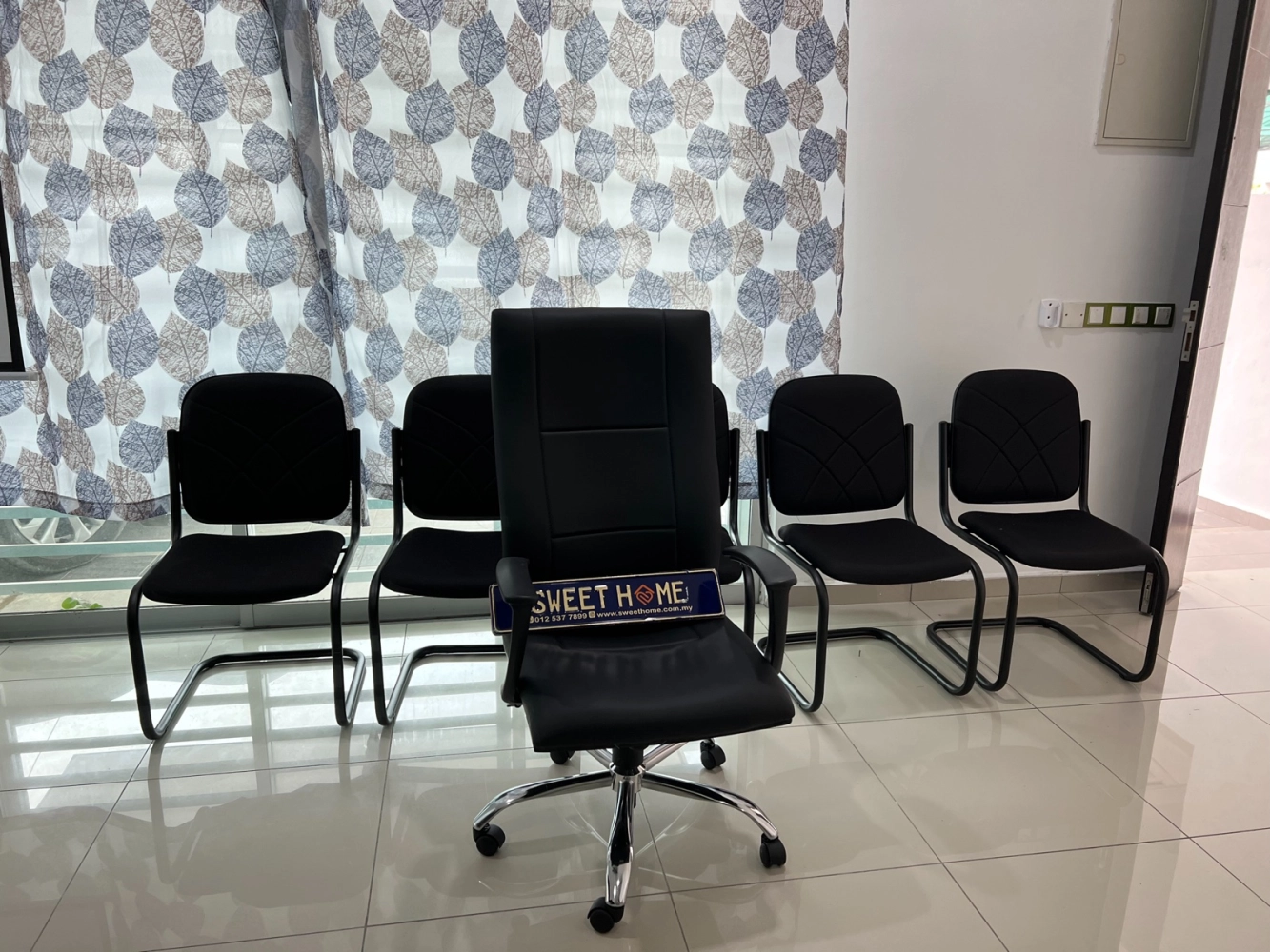 Office Chair Penang C9-1 | Office Visitor Chair and Student Chair Collection