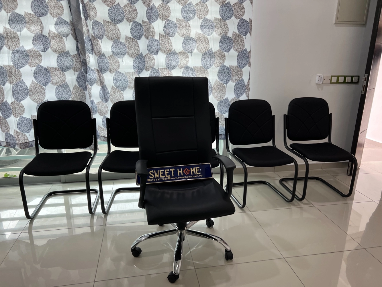 Office Chair Penang C9-1 | Office Visitor Chair and Student Chair Collection