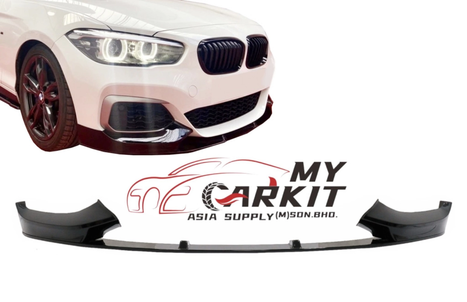 BMW 1 SERIES F20 LCI 2011-2019 M PERFORMANCE FRONT LIP SPLITTER