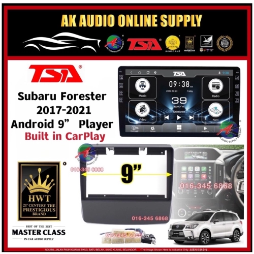 🎁Free AHD Camera🎁 8Ram + 128GB DSP 4G Carplay◾TSA Subaru Forester 2017 - 2021 Android 9'' inch TS10 Car Player Monitor