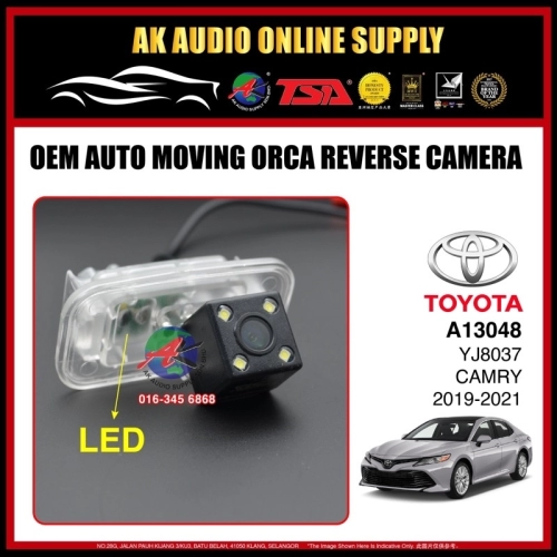 Toyota Camry 2019 - 2021 ( YJ-8037 ) Car AHD / CCD Rear View OEM Reverse Camera - A13048
