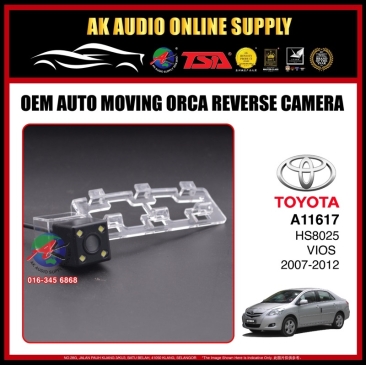 Toyota Vios 2007 - 2012 ( HS-8025 ) Car AHD  / CCD Rear View OEM Reverse Camera - A11617