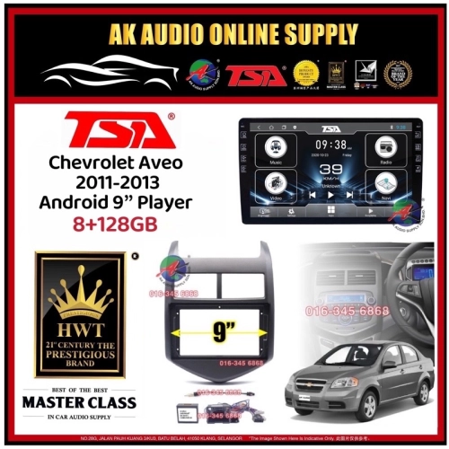 🎁Free AHD Camera🎁 8Ram + 128GB DSP 4G Carplay ◾ TSA Chevrolet Aveo 2011 -2013 Android 9'' inch  TS10 Car Player Monitor