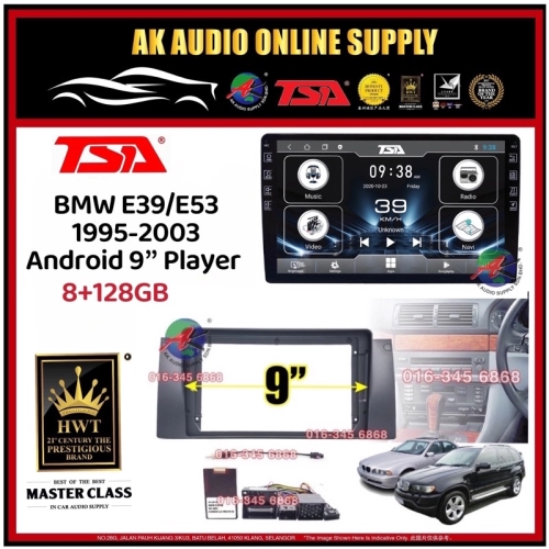 🎁Free AHD Camera🎁8Ram + 128GB DSP 4G Carplay ◾ TSA BMW E39 / E53 1995 - 2003 Android 9'' inch  TS10 Car Player Monitor