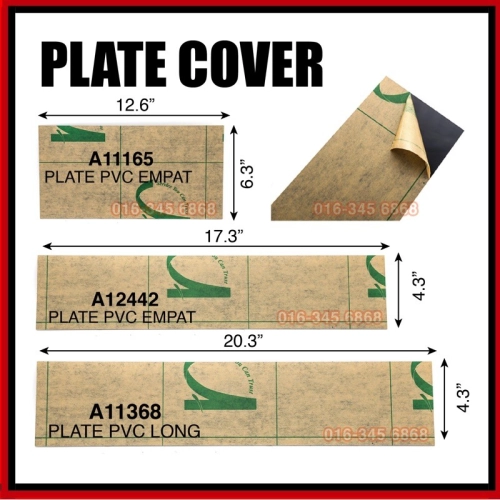 Number Plate * PLATE ONLY * Papan Nombor Plat * PAPAN SAHAJA *Acrylic Car Plate/Number Plate Kereta/Papan Kosong Only/St