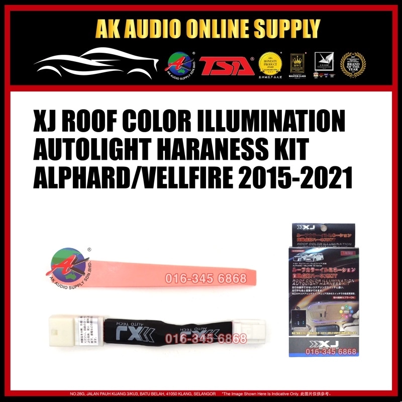 Toyota Alphard / Vellfire ANH30 2015 - 2021 Roof Color ILLumination Room Neo Auto Light Control Device