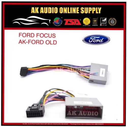 Ford OEM Plug and Play Power Cable Player Socket Car Android Player 9'' & 10'' - A13040