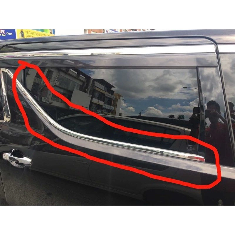 TOYOTA VELLFIRE & ALPHARD AGH30 2015 - 2020 WINDOW TRIM