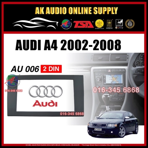 Audi A4 2002 - 2008 ( AU-006 ) 2Din Double din Universal Size 7" Inch Player Casing - A11893