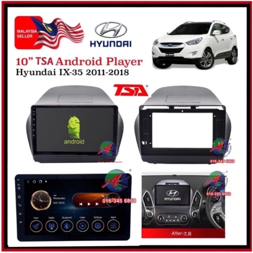 TSA Hyundai IX-35 2011 - 2015 Android 1+16GB 10” inch Car player Monitor