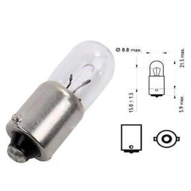 12V T8.5 BULB CAR MOTORCYCLE BRAKE SIGNAL LAMP LIGHT