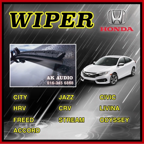 Car Windshield Wiper Blade for Honda CITY , ODYSSEY , FREED