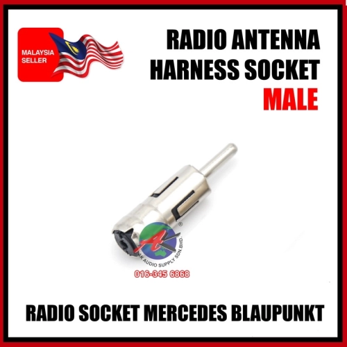 Mercedes Benz Blaupunkt Radio Socket Antenna ( Male ) - A12970