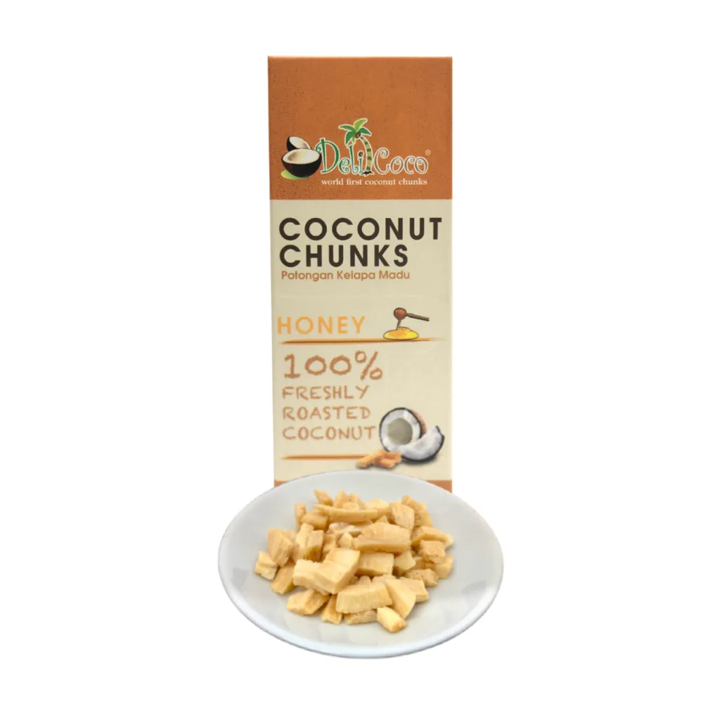 Delicoco Coconut Chunks Honey Crunch D/Cut box (60 grams)