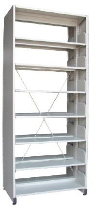 Library rack double sided with side panel 7 level S327 Library rack Steel cabinet Malaysia, Selangor, Kuala Lumpur (KL), Seri Kembangan Supplier, Suppliers, Supply, Supplies | Aimsure Sdn Bhd