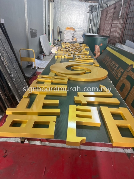 3D aluminium supply selangor 3D ALUMINIUM BOX UP SIGNBOARD Malaysia, Selangor, Kuala Lumpur (KL), Klang Supplier, Manufacturer, Supply, Supplies | ASIA SIGN PLT