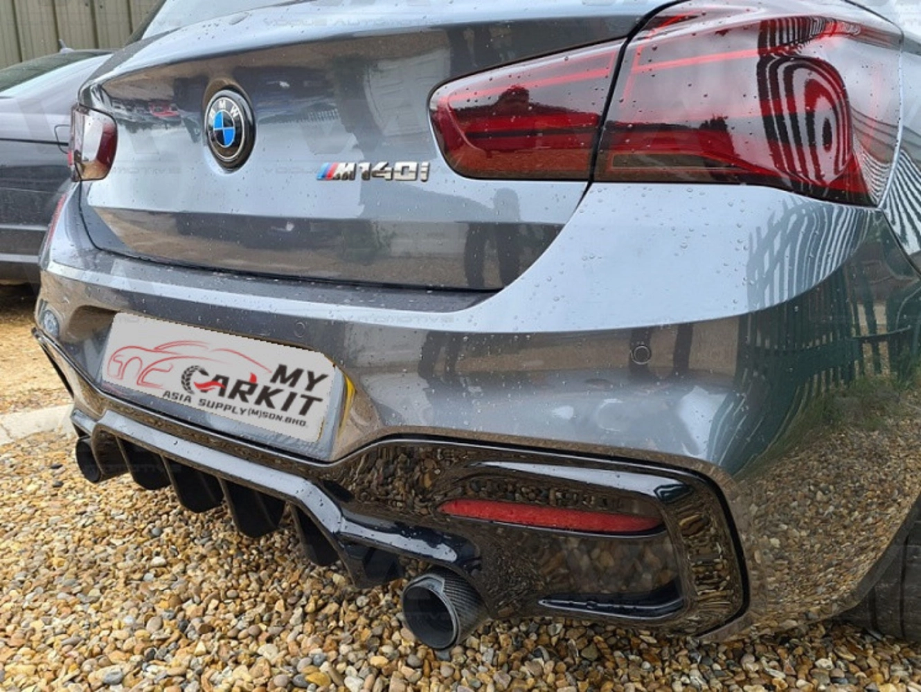  Share: BMW 1 SERIES F20 LCI 2011-2019 M PERFORMANCE REAR DIFFUSER DOUBLE 2 OUT