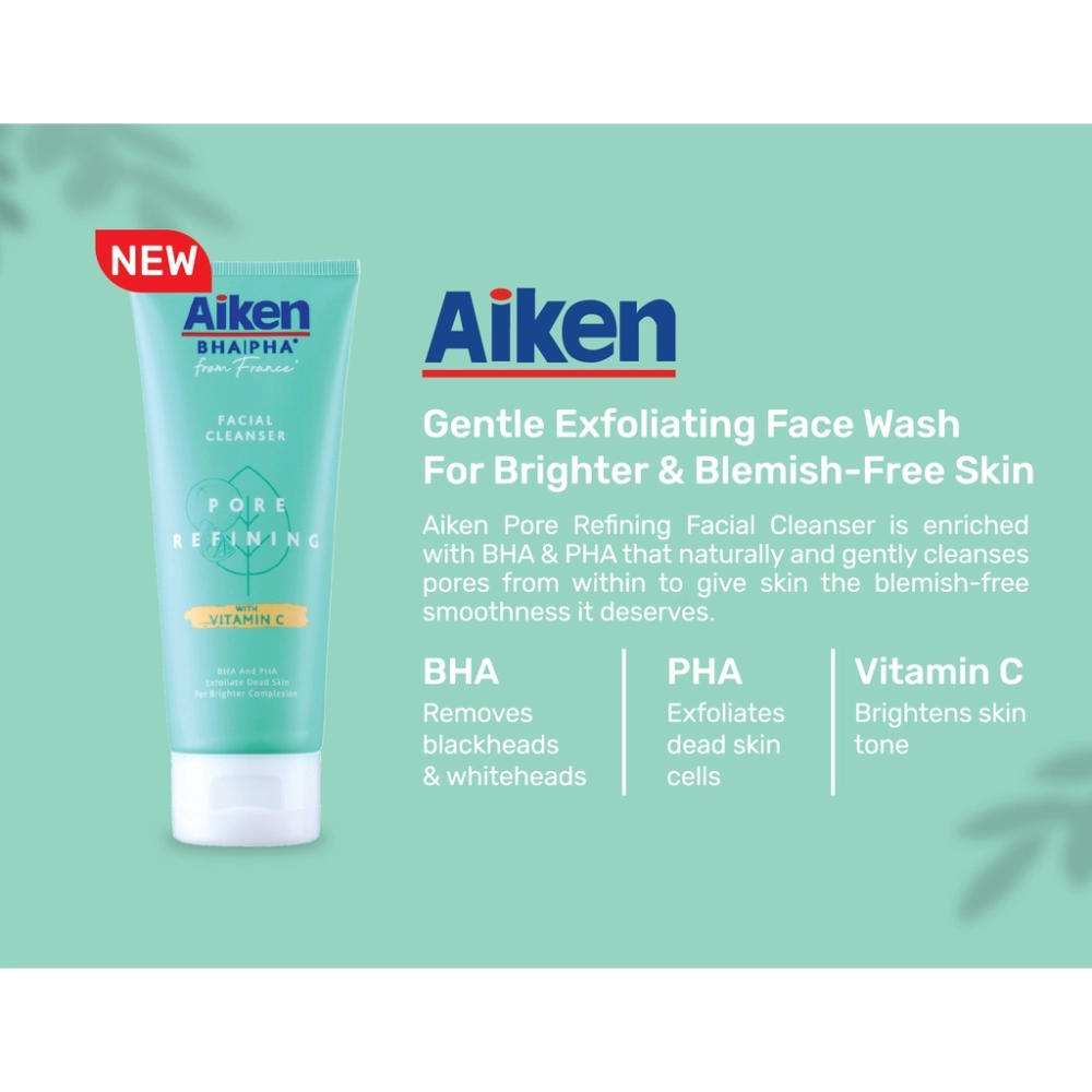 Aiken Bha Pha Pore Refine Cleanser 100g