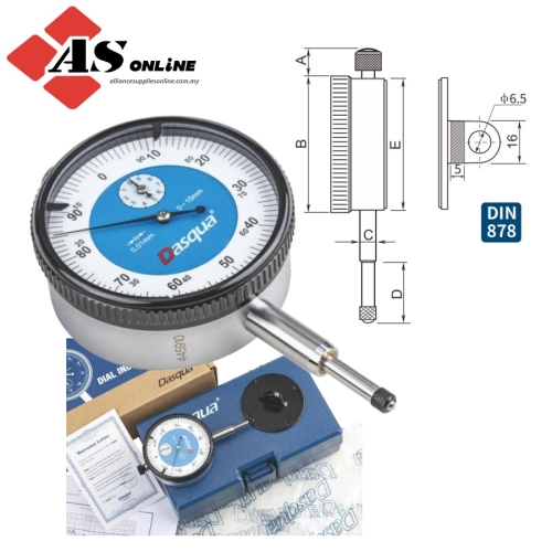 DASQUA Dial Indicator With Calibration Certificate / Model: 5111-1205