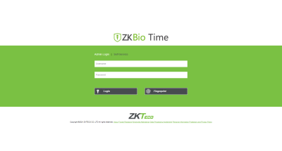 ZKBioTime8.0.ZKTECO Powerful Web-based Time and Attendance Management Software